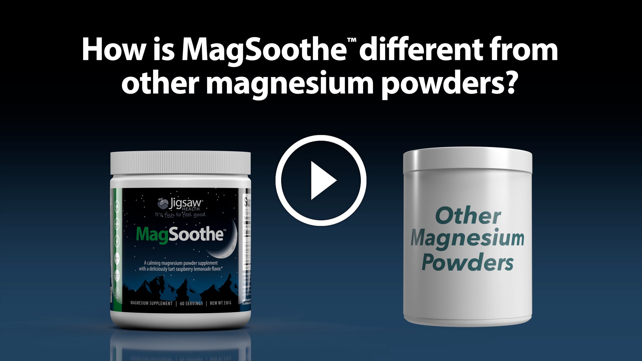 How is MagSoothe different from other magnesium powders?