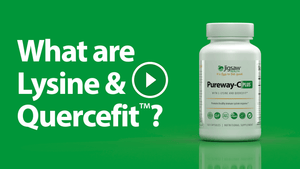 What are Lysine and Quercetin in Pureway-C Plus?