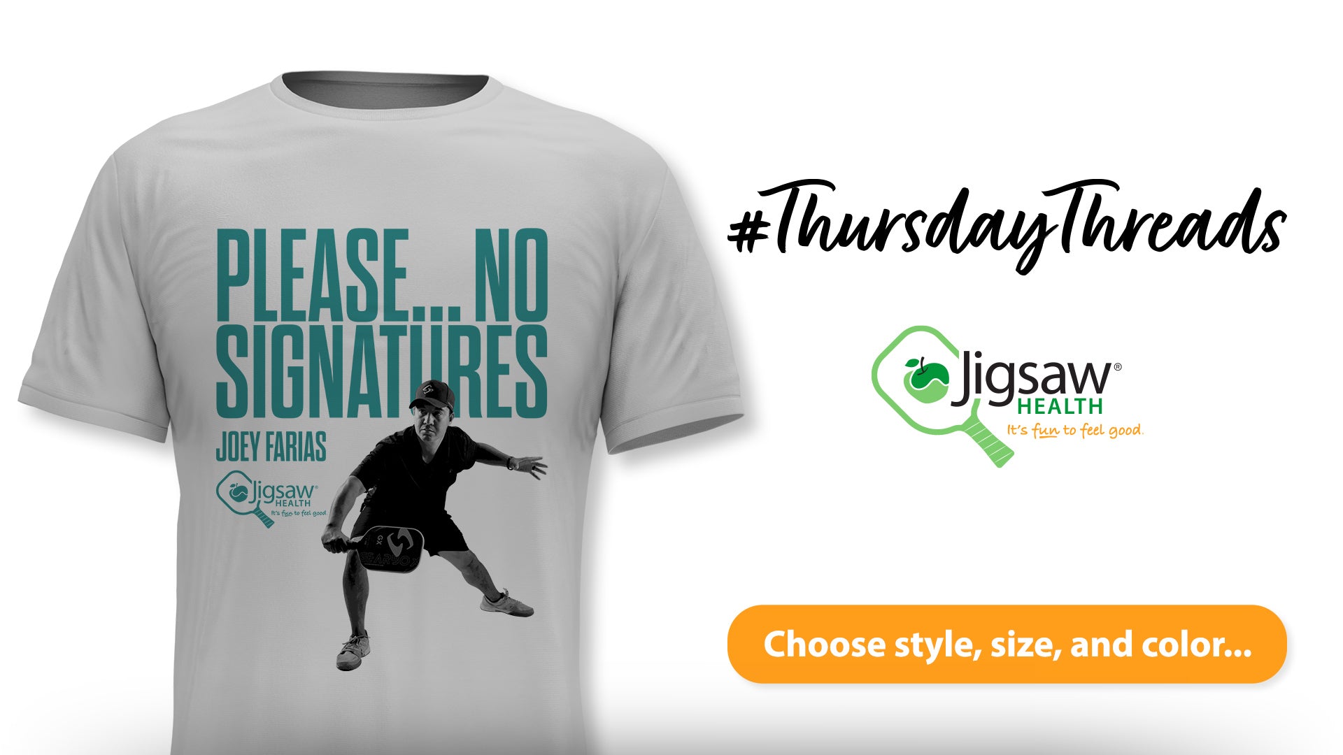 PLEASE...NO SIGNATURES - Joey Farias | #ThursdayThreads