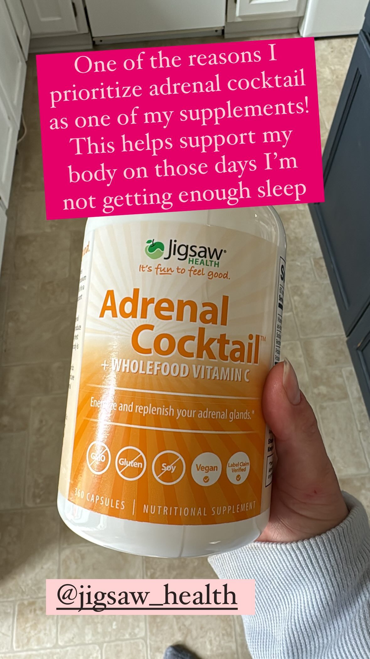 Adrenal Cocktail helps the body
