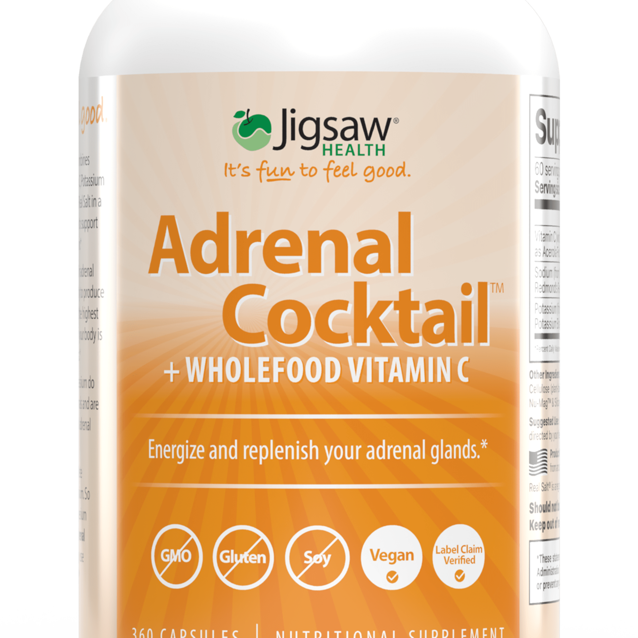 Jigsaw Adrenal Cocktail™ + Wholefood Vitamin C