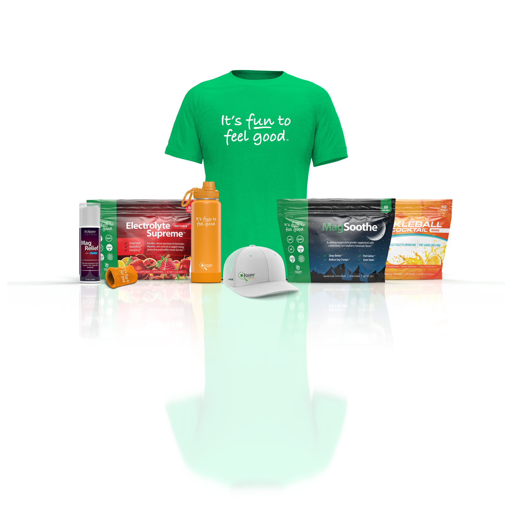 Bundle of various Jigsaw Health products