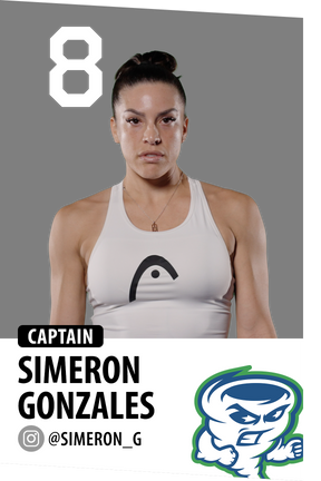 Player card of Simeron Gonzalez