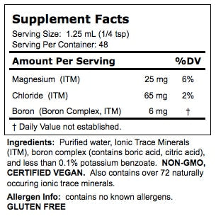 Product Slider Image for Ionic Boron from Trace Minerals