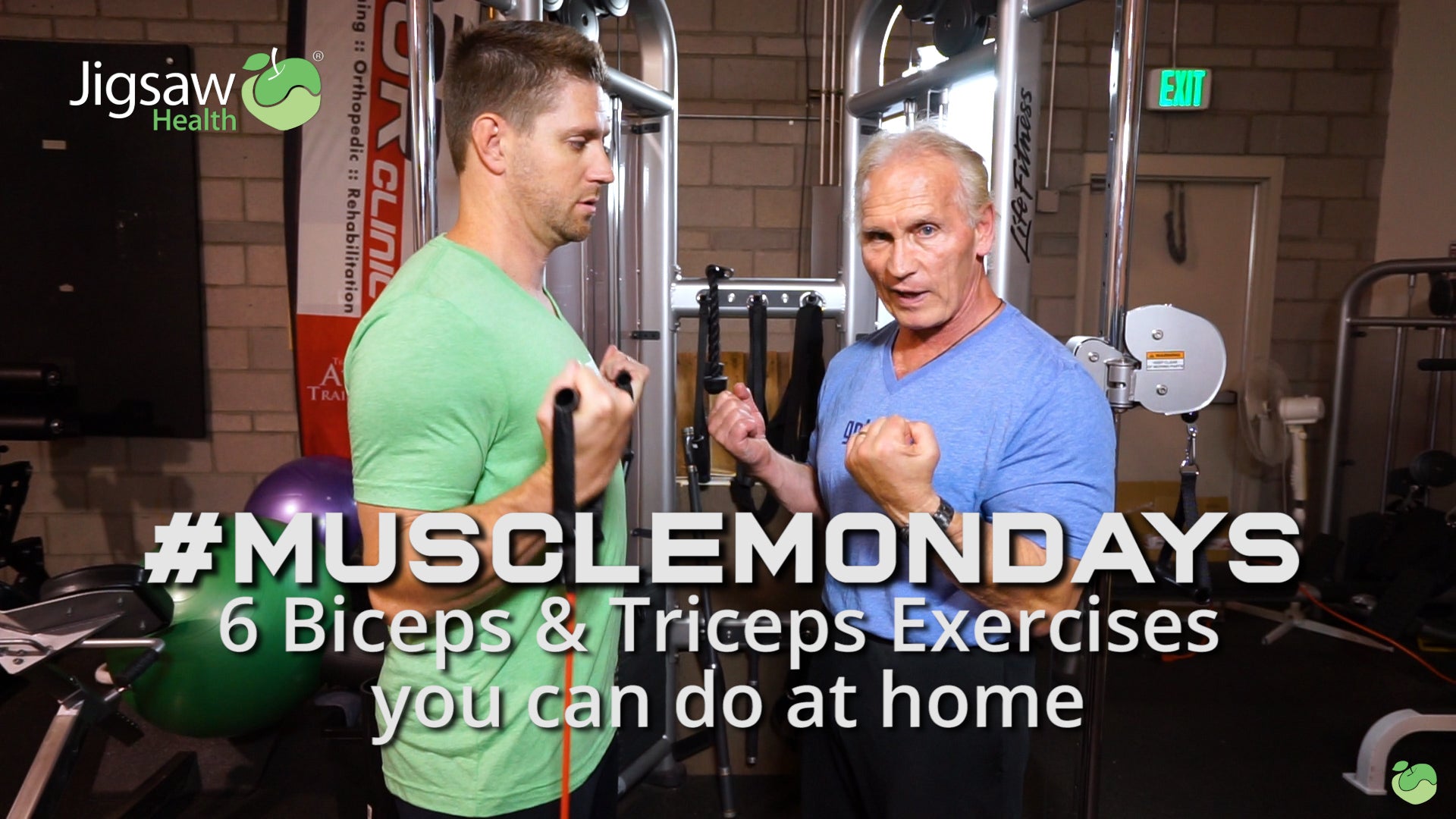 Biceps and Triceps Routine you can do at Home | #MuscleMonday