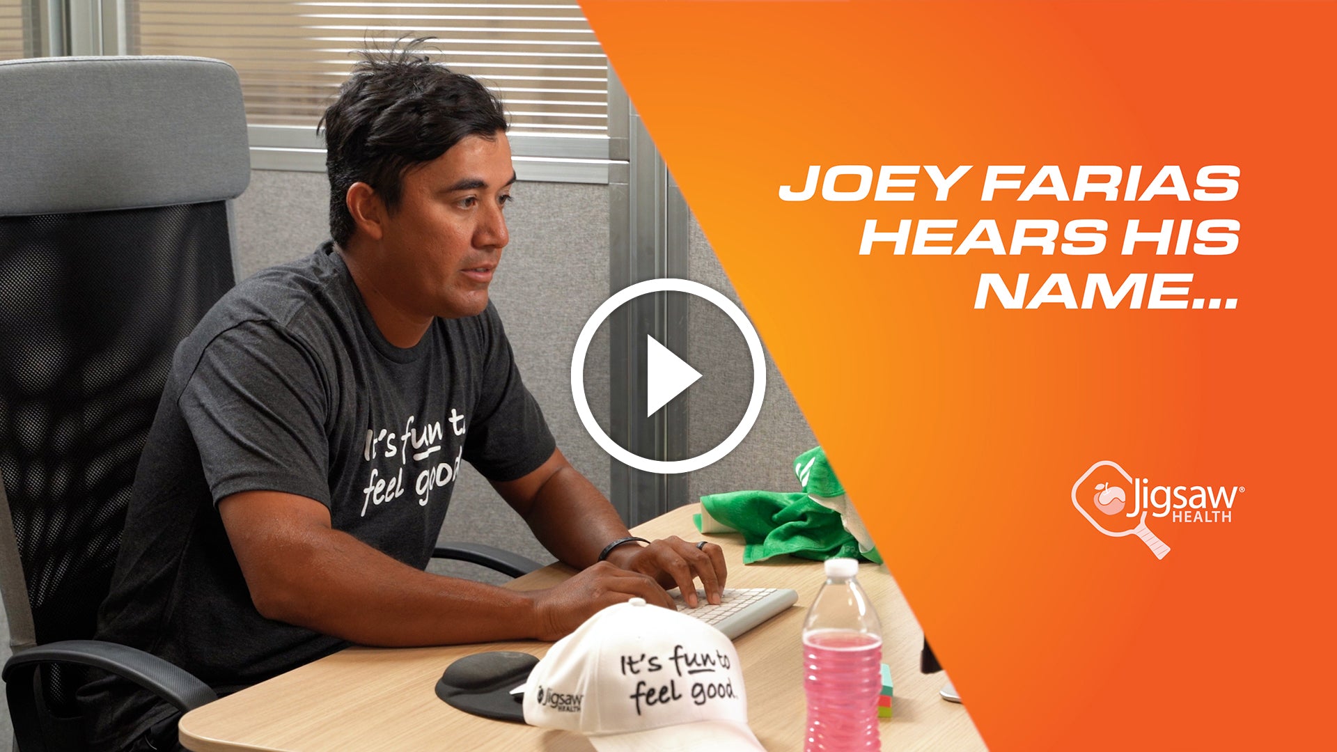 Joey Farias Hears His Name...Almost | We Love Pickleball, Too.