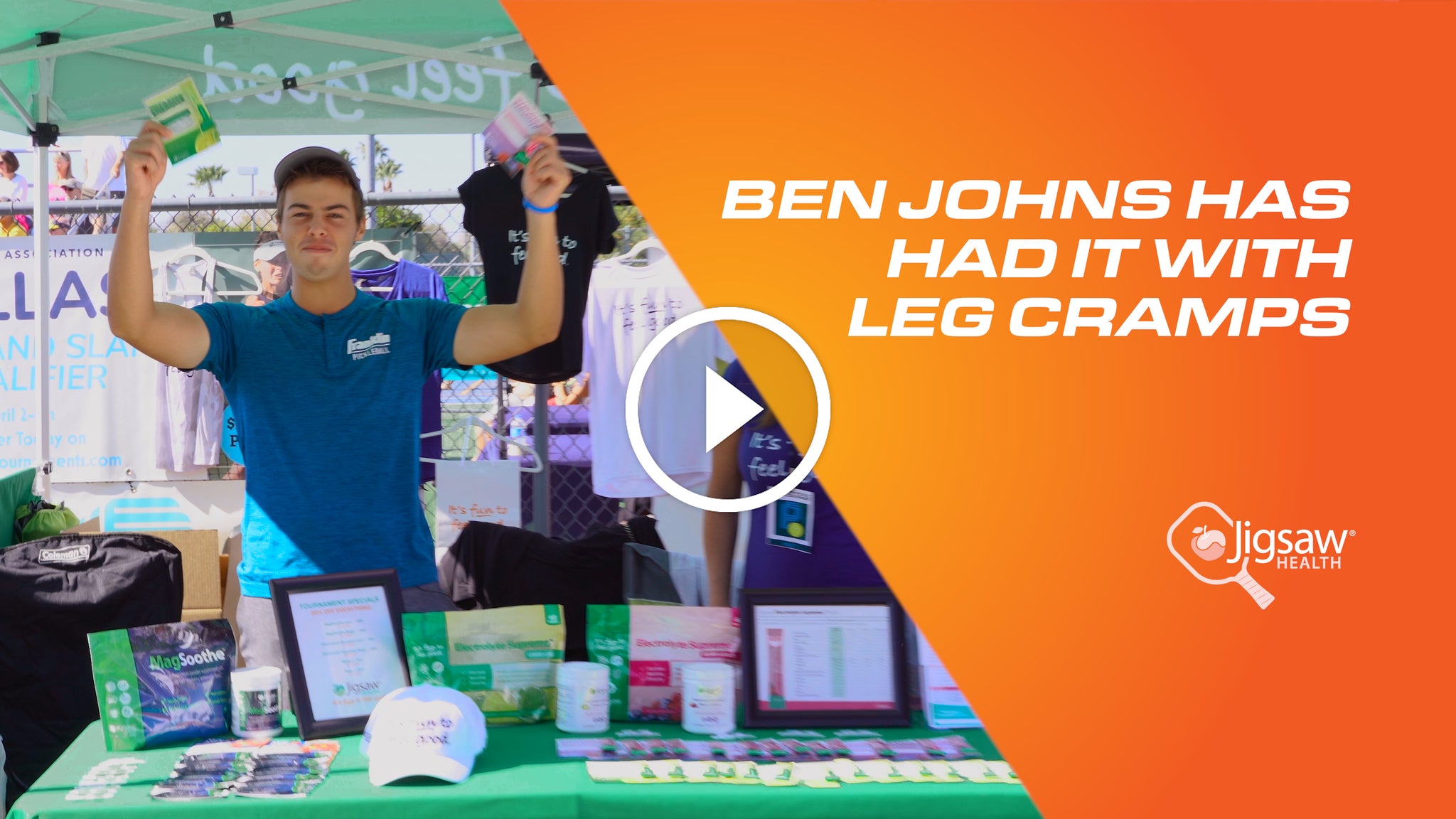 Ben Johns has had it with leg cramps! | We Love Pickleball, Too