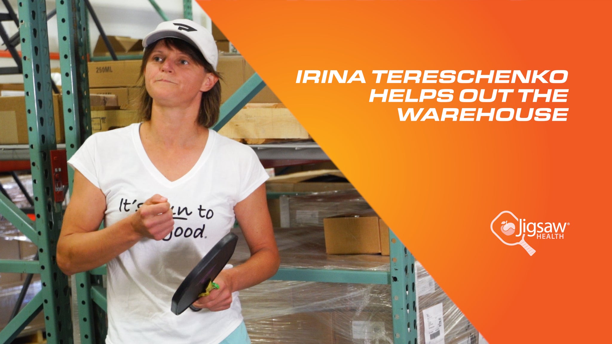 Irina Tereschenko Helps Out The Warehouse | We Love Pickleball, Too