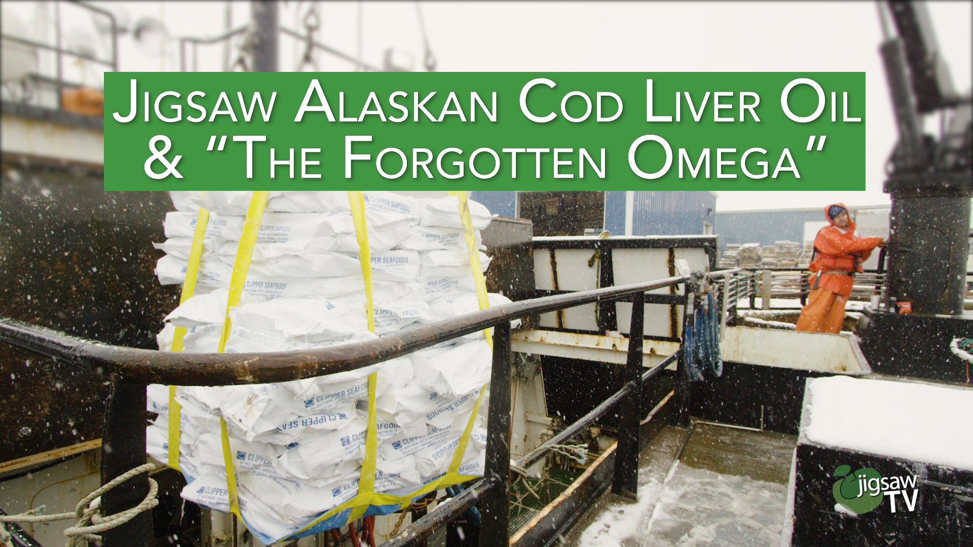 Jigsaw Alaskan Cod Liver Oil & "The Forgotten Omega"
