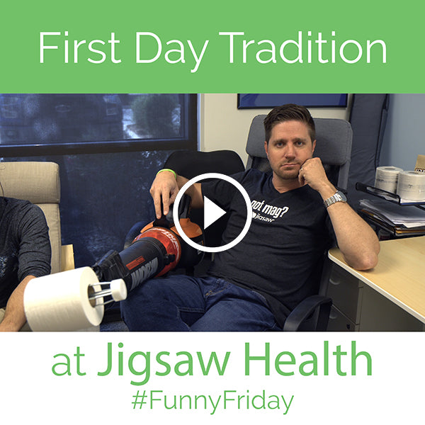 First Day Tradition at Jigsaw Health | #FunnyFriday