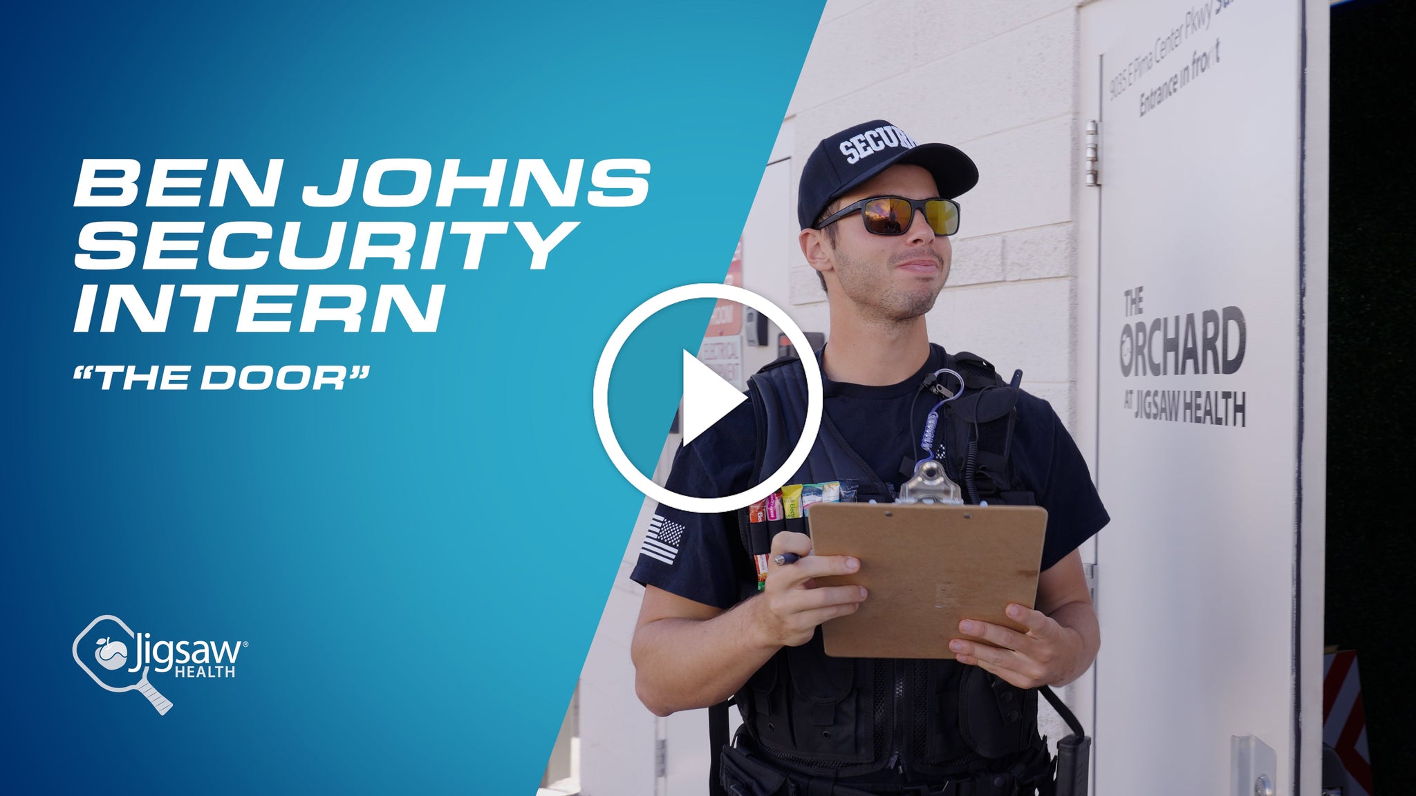 Ben Johns Security Intern "The Door" | We Love Pickleball, Too