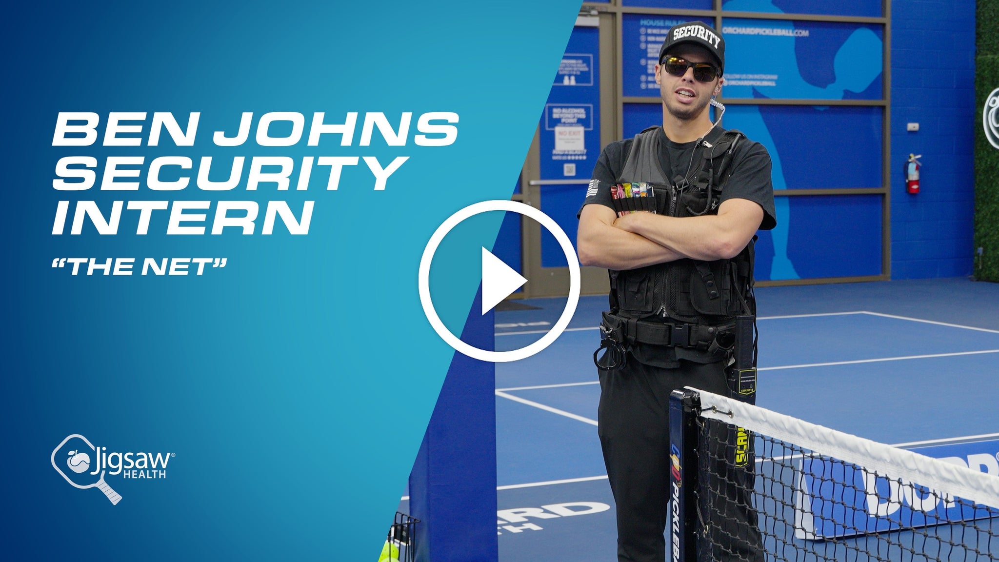 Ben Johns Security Intern "The Net" | We Love Pickleball, Too