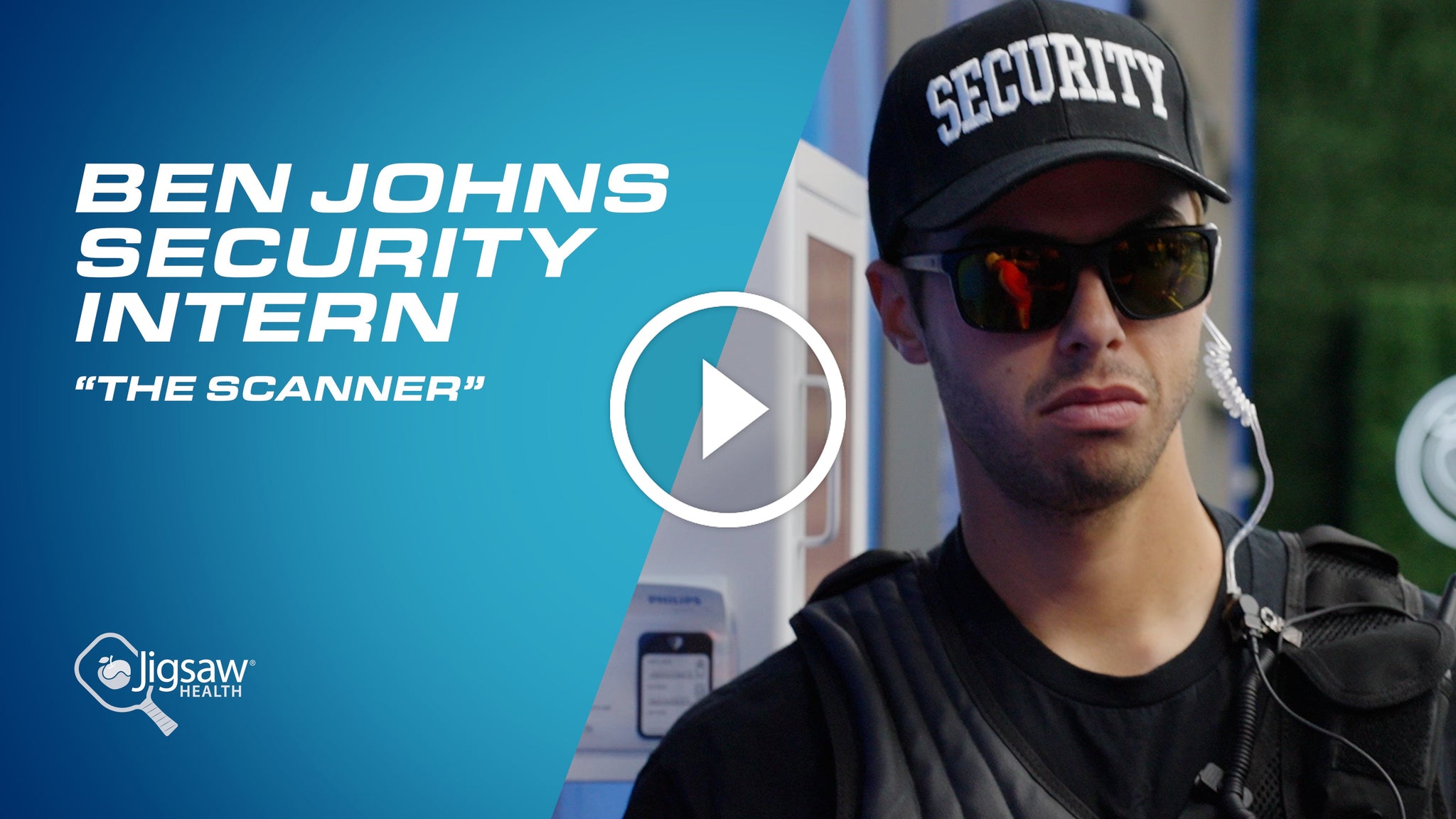 Ben Johns Security Intern "The Scanner" | We Love Pickleball, Too