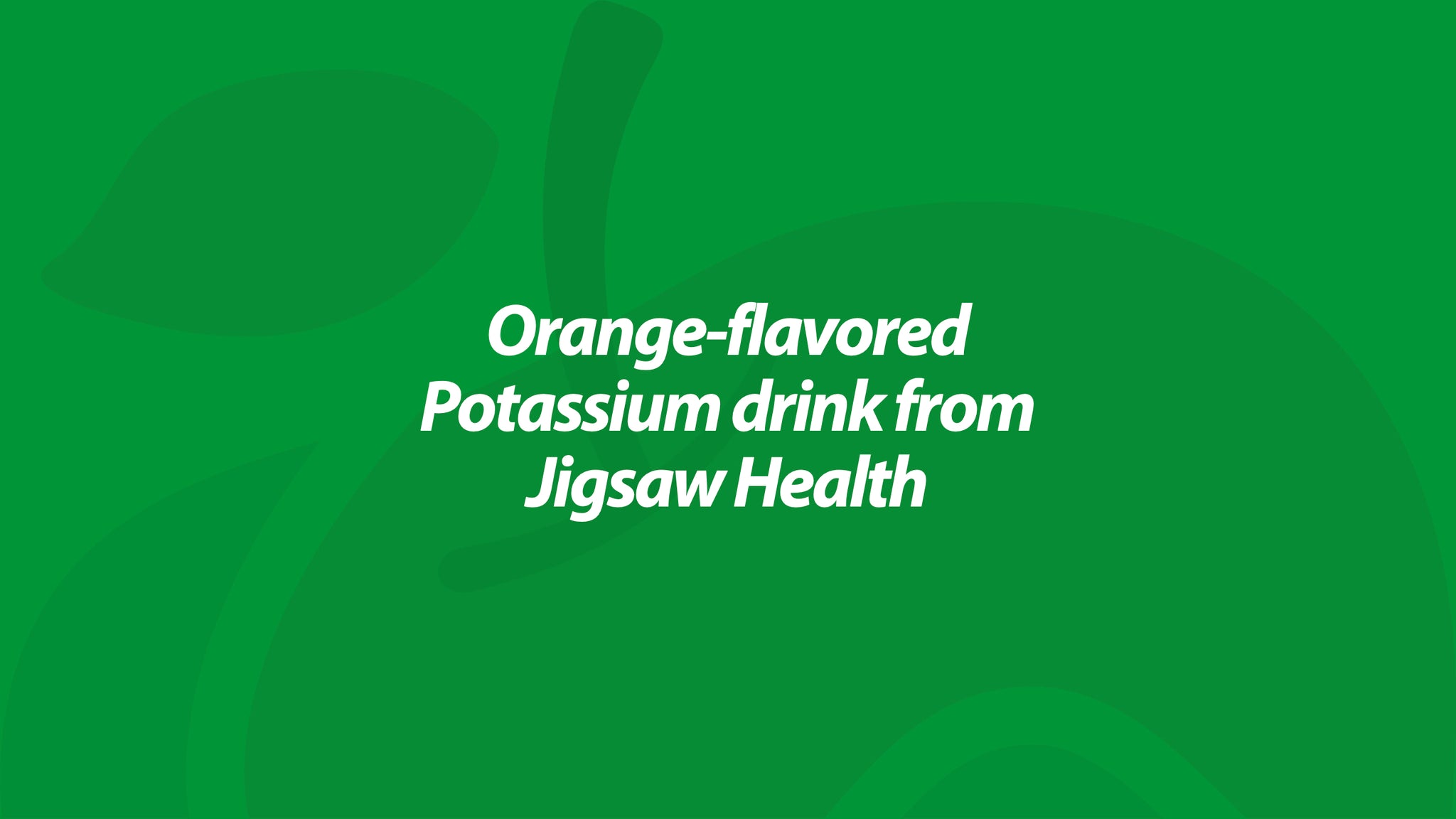 Jigsaw Pickleball Cocktail® - A delicious way to get 800mg of Potassium...