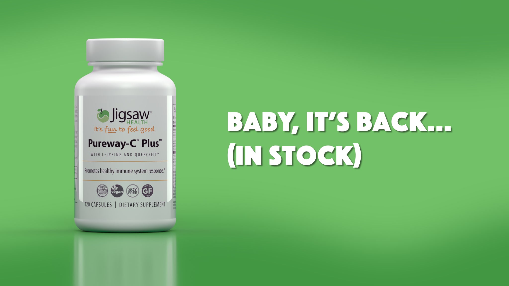 Baby It's Back: Pureway-C® Plus™ -- The Superior Vitamin C