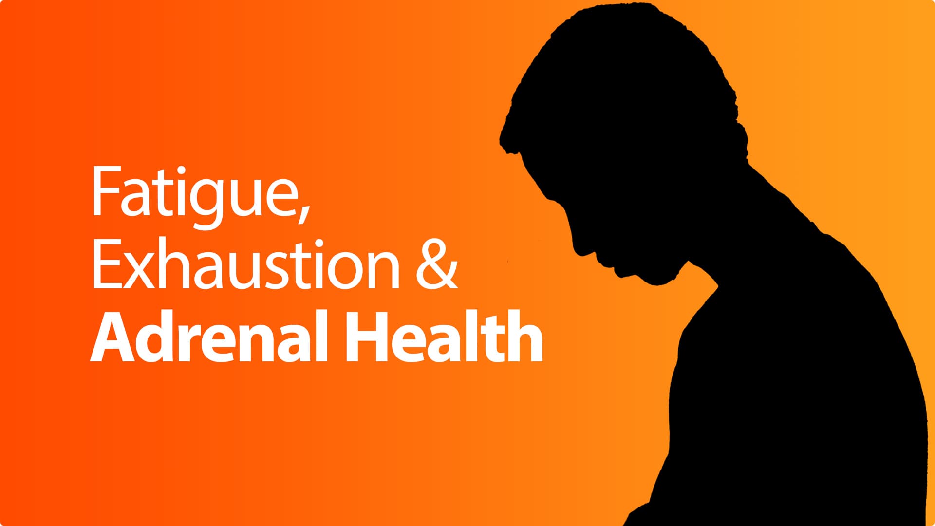 Fatigue, Exhaustion, and Adrenal Health