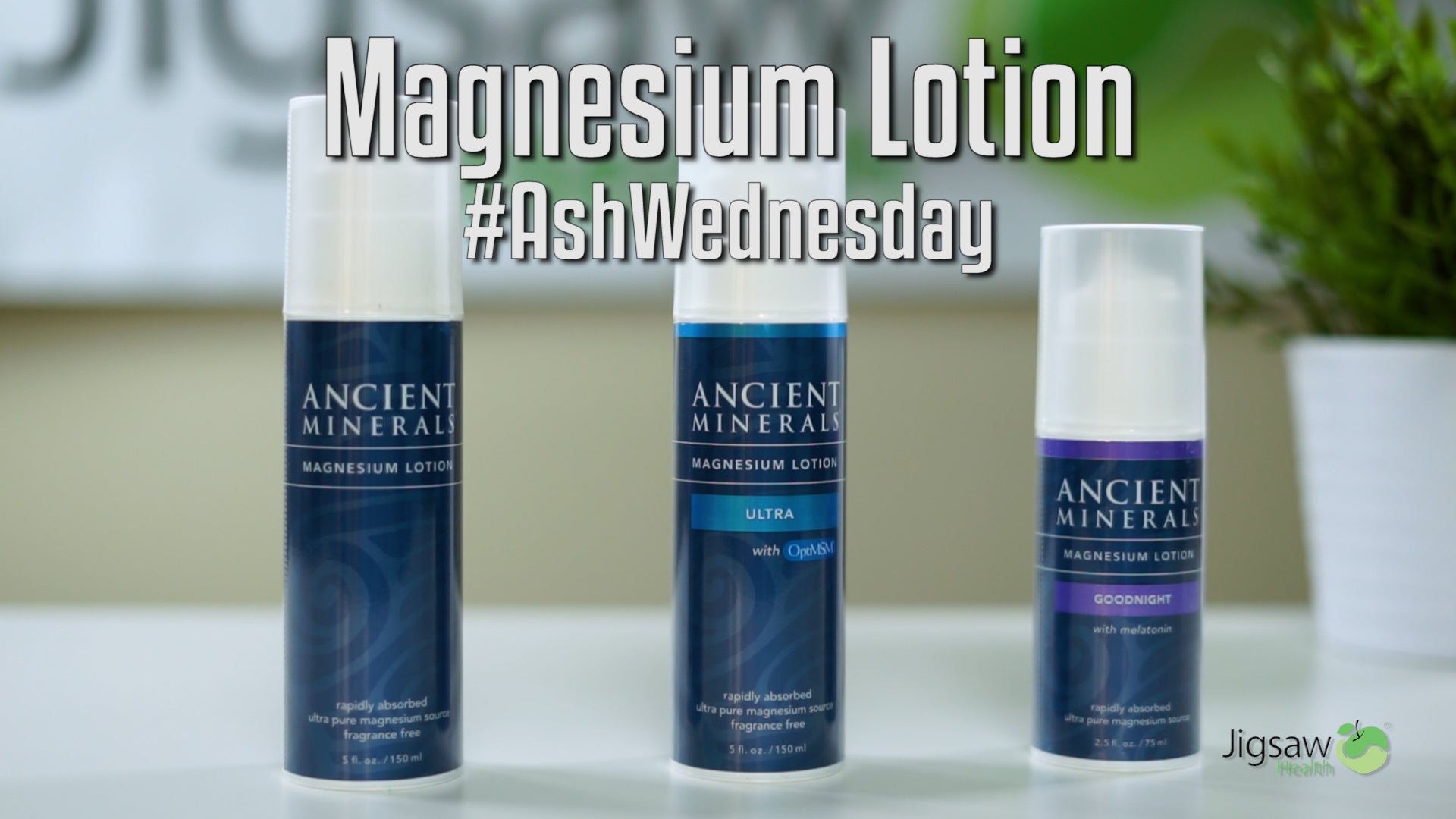 Ancient Minerals Magnesium Lotion Comparison | #AshWednesday