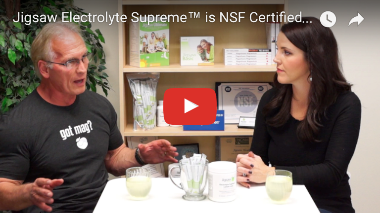 Jigsaw Electrolyte Supreme™ is NSF Certified for Sport | #AshWednesday