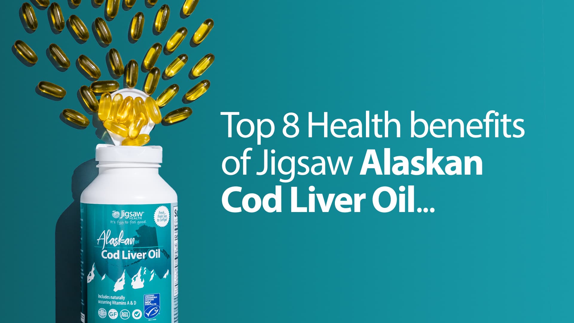 Top 8 Health Benefits of Jigsaw Alaskan Cod Liver Oil...