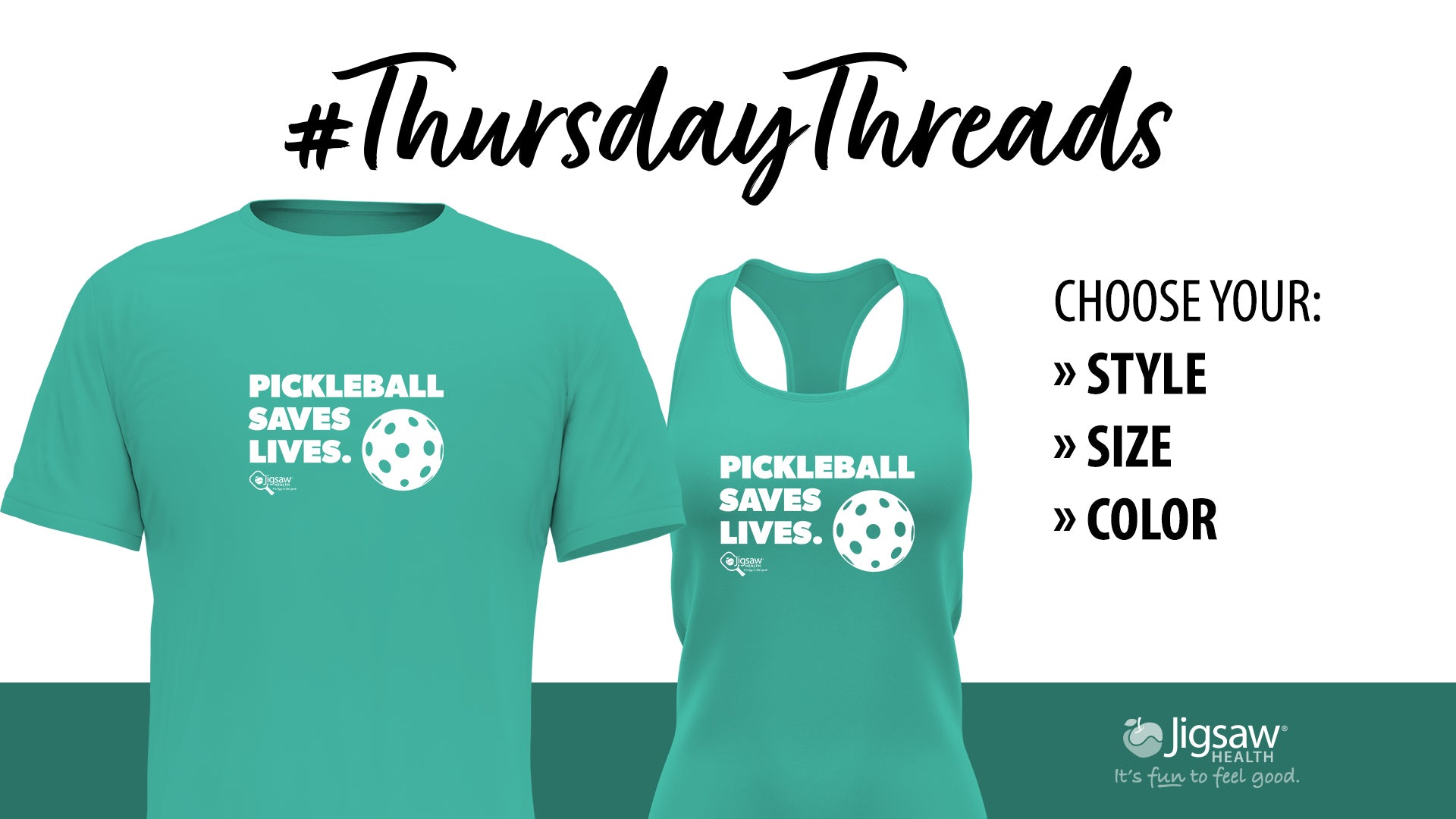 Pickleball Saves Lives. | #ThursdayThreads