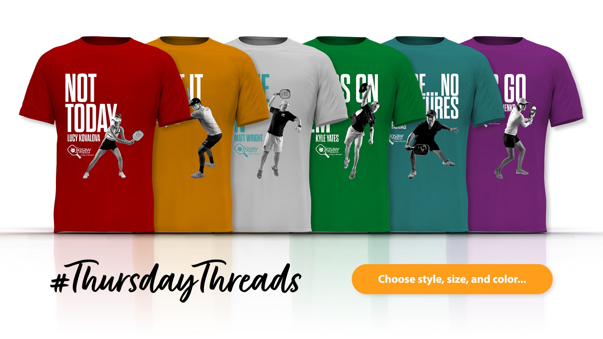 Pickleball Shirts New Colors & Styles | #ThursdayThreads