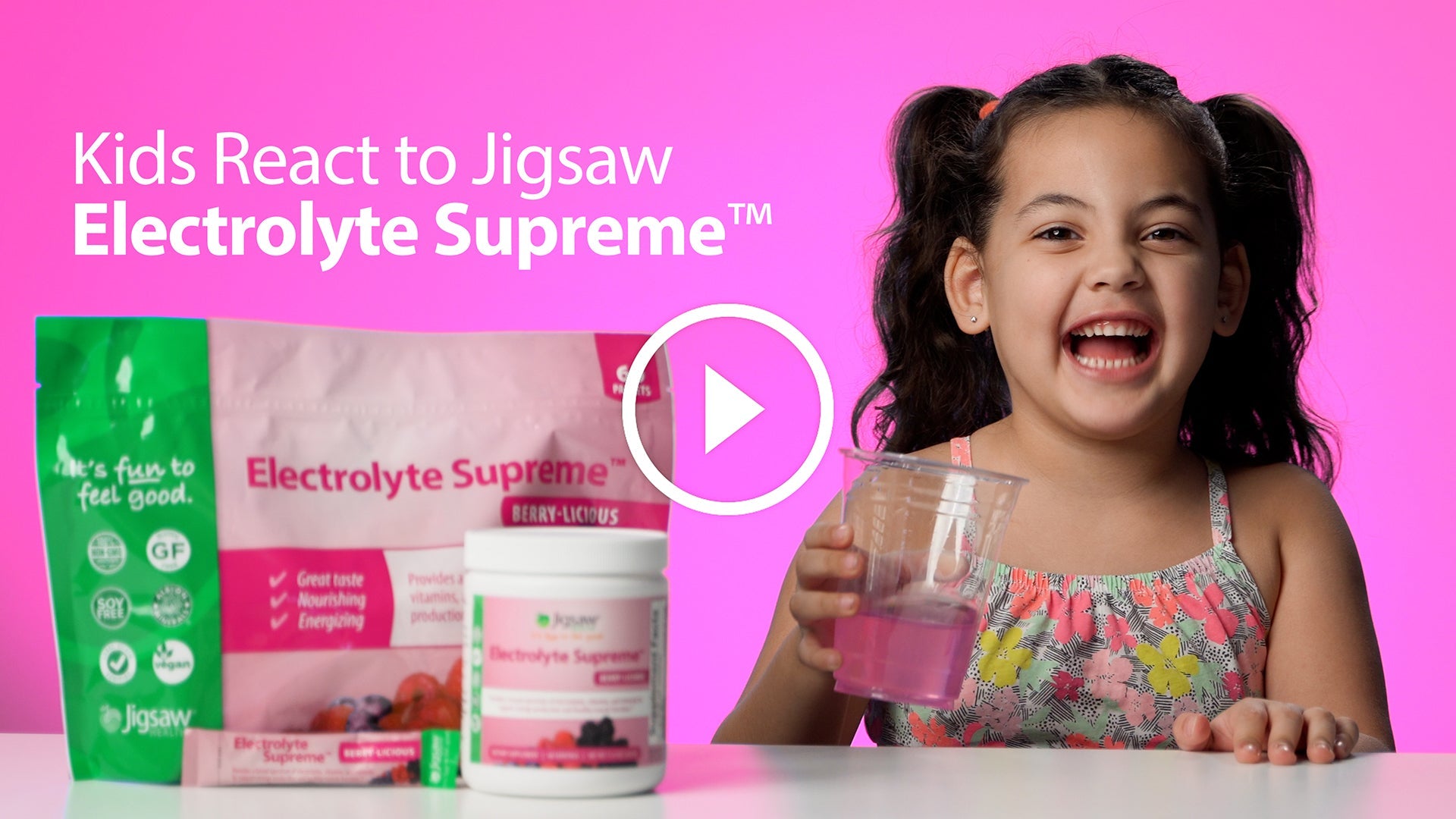 Kids React to Jigsaw Electrolyte Supreme | #FunnyFriday