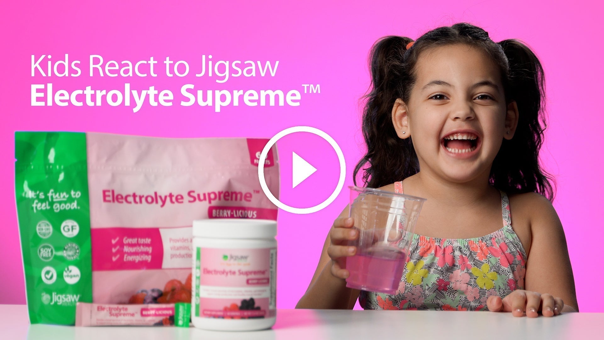 Kids React to Jigsaw Electrolyte Supreme | #FunnyFriday