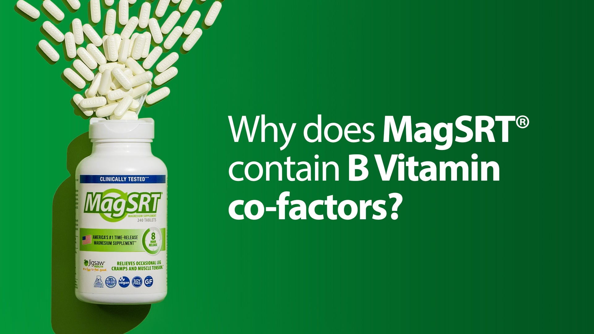 Why Does MagSRT Include B Vitamin Co-Factors?
