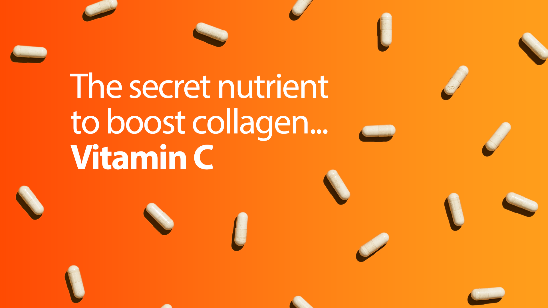 Vitamin C Boosts Collagen Production