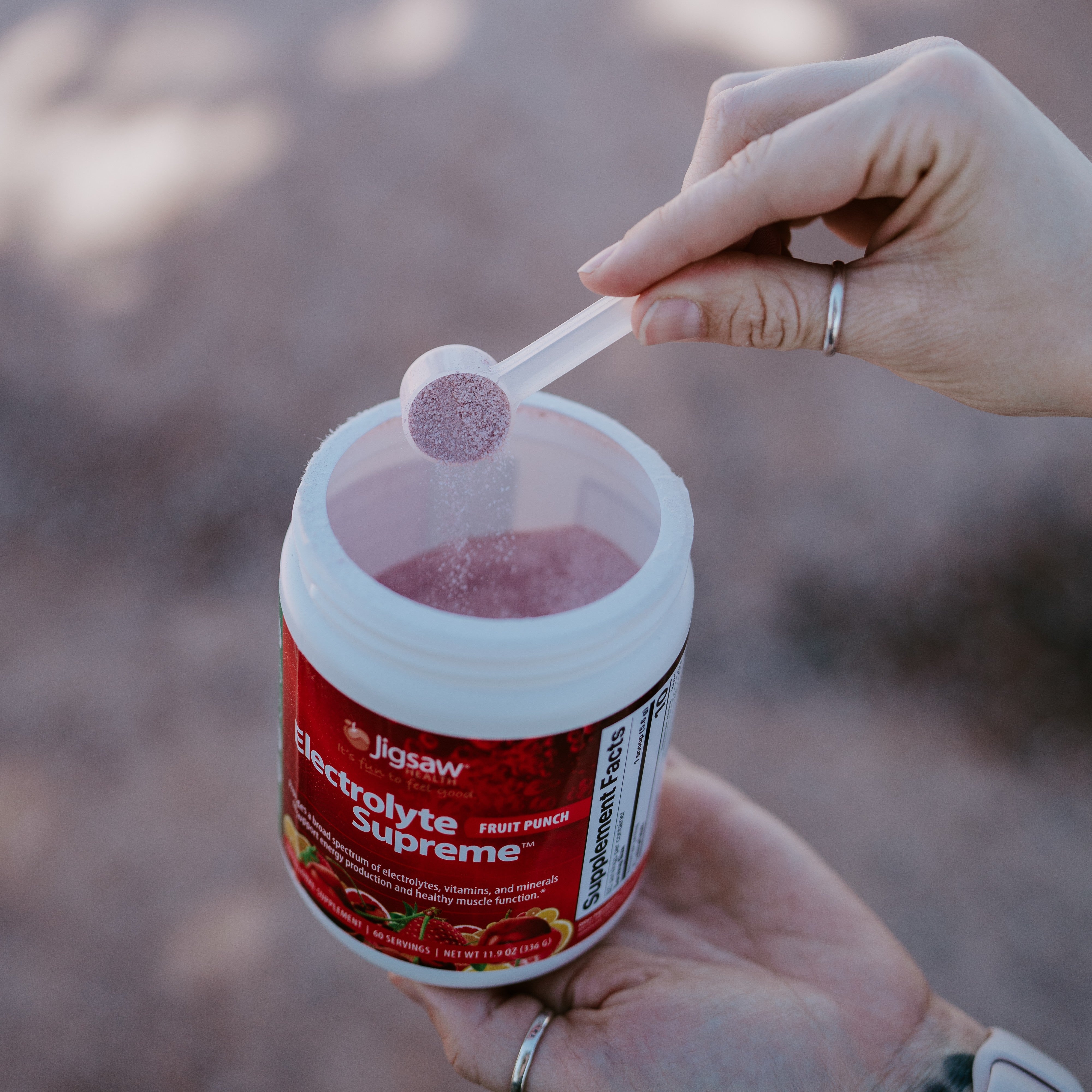 Product Slider Image for Jigsaw Electrolyte Supreme™ - Fruit Punch (jar)