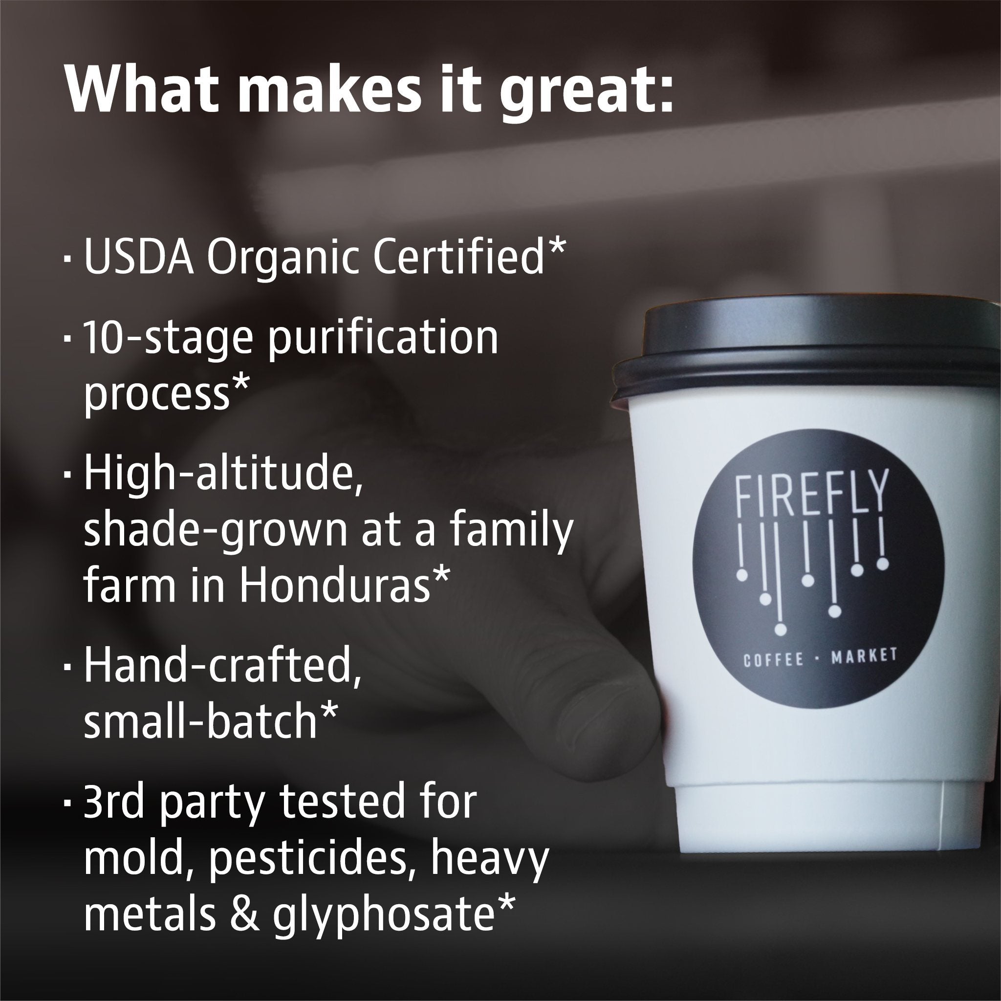 Firefly Organic Coffee BeansDefault Title - View 4