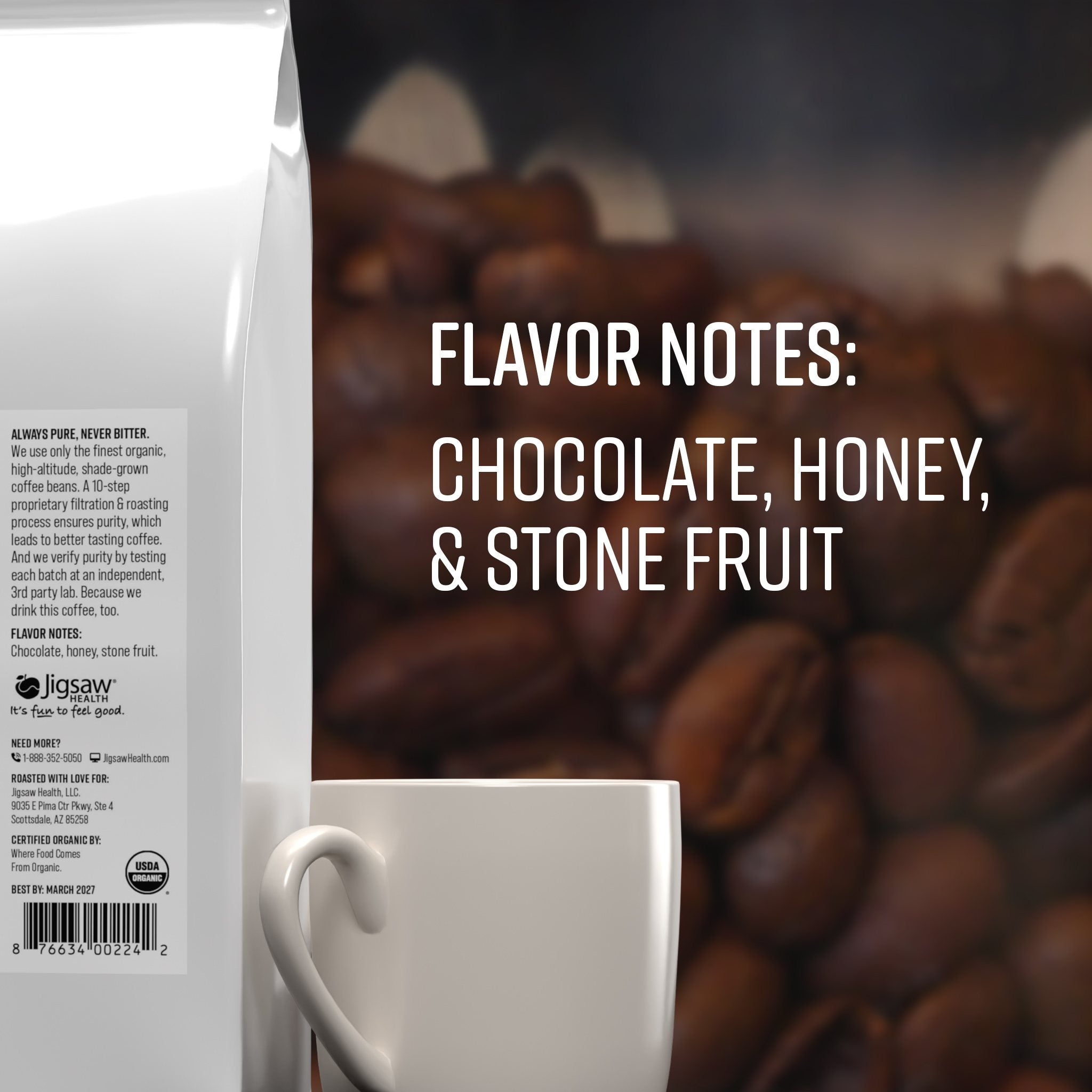 Firefly Organic Coffee BeansDefault Title - View 10