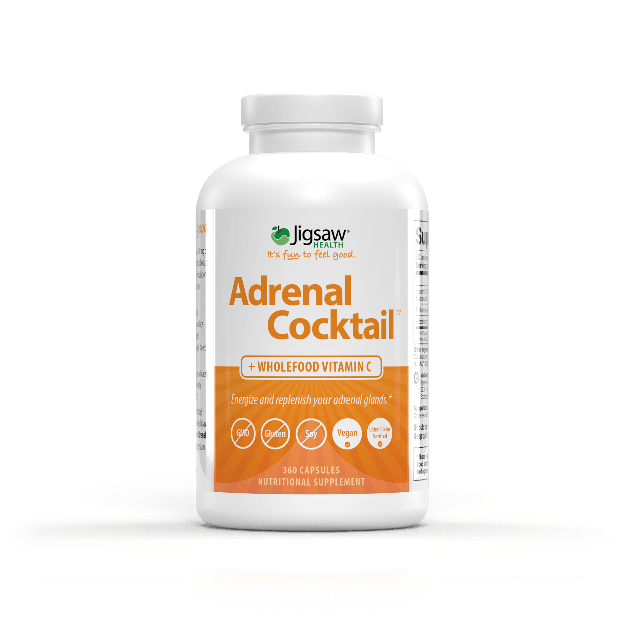 Jigsaw Adrenal Cocktail Capsules bottle