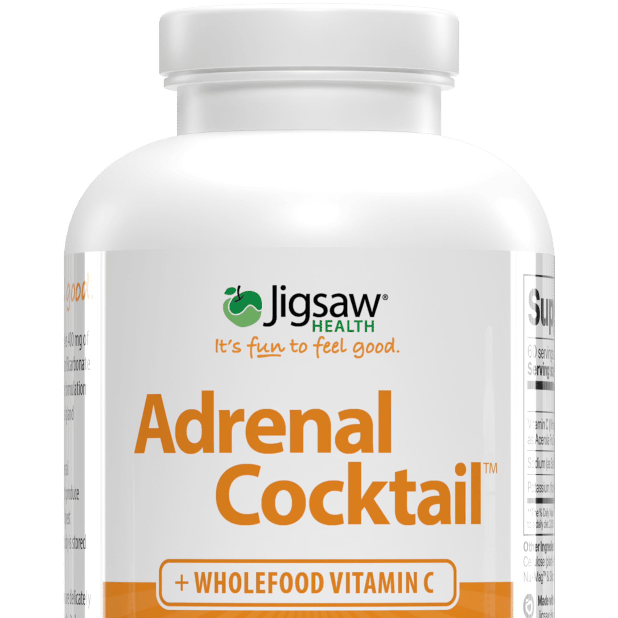 
                      Desktop Product Image for Jigsaw Adrenal Cocktail™ + Wholefood Vitamin C
                    