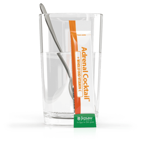 Jigsaw Adrenal Cocktail™ + Wholefood Vitamin C | Adrenal Support Jigsaw Adrenal Cocktail™ + Wholefood Vitamin C | Adrenal Support