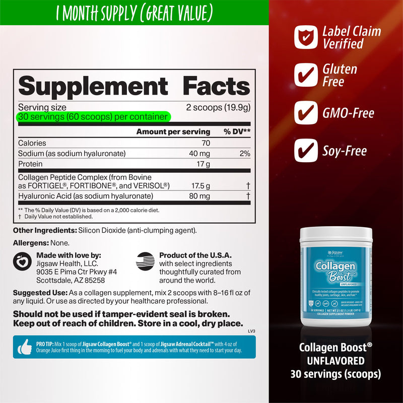 Jigsaw Health Collagen Boost®