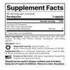 Jigsaw Curcumin C3 Complex supplement facts