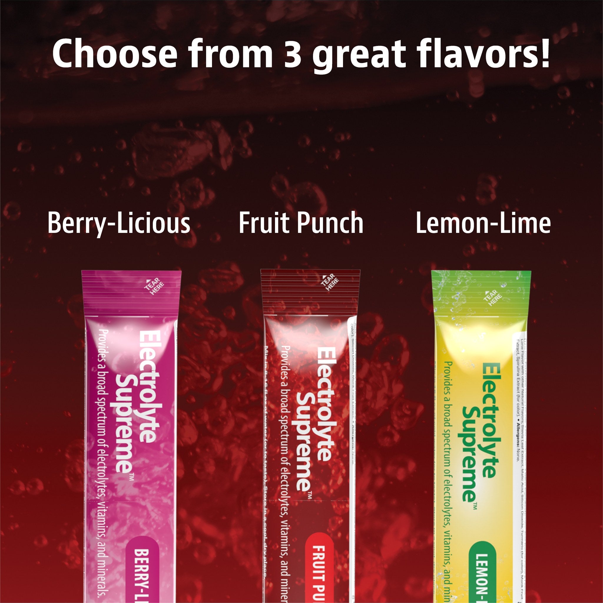 Jigsaw Electrolyte Supreme™Fruit Punch Packets - View 8
