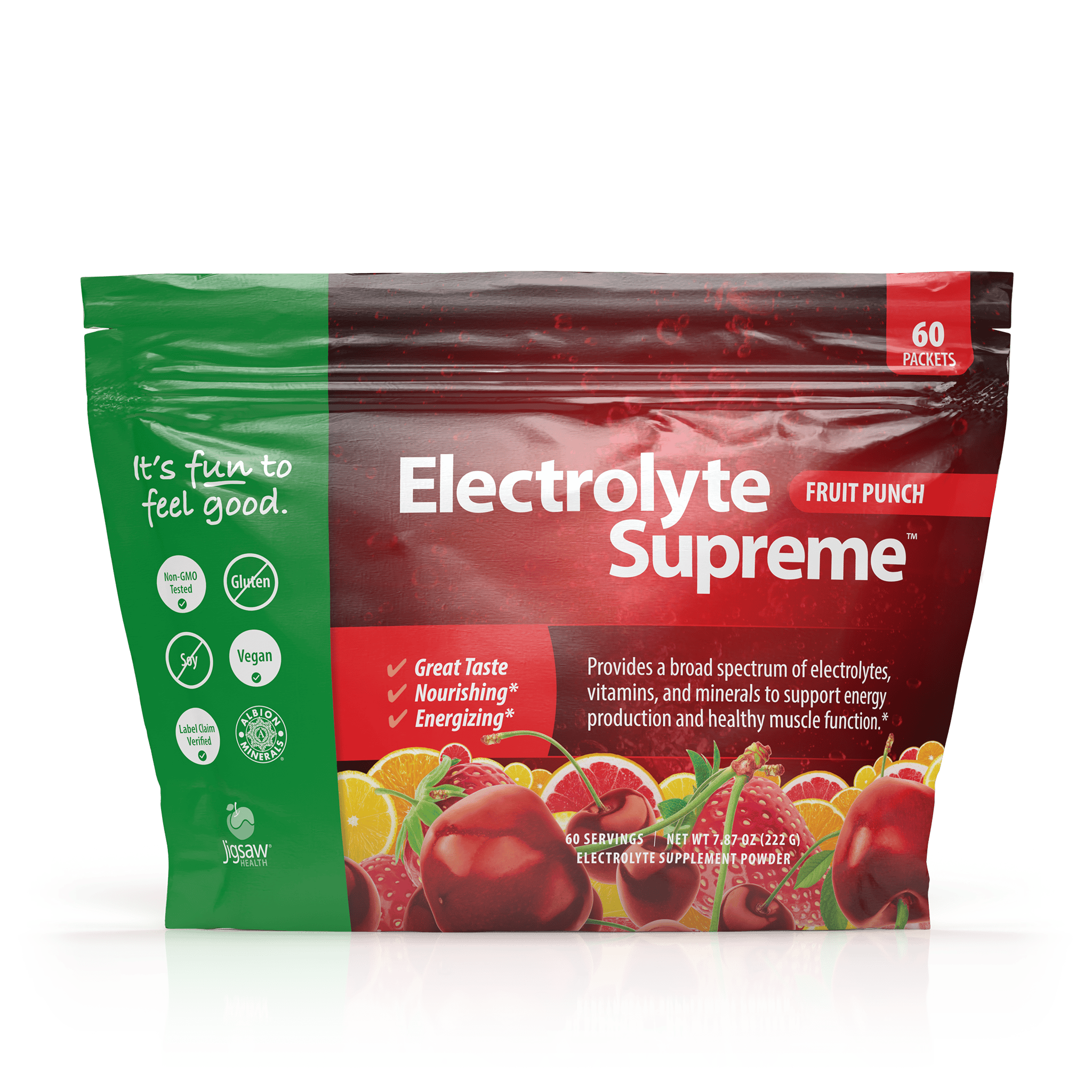 Jigsaw Electrolyte Supreme Fruit Punch bag