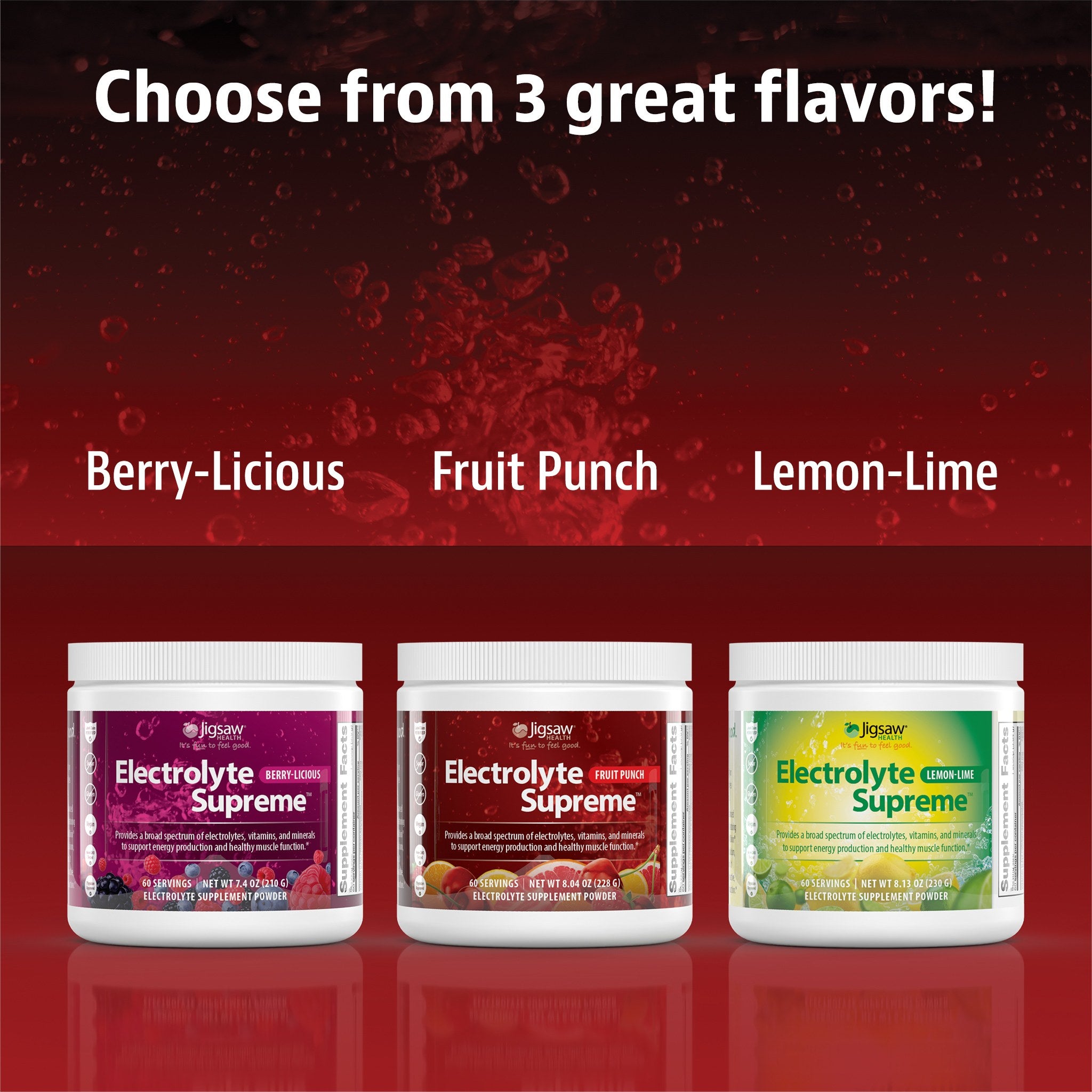 Jigsaw Electrolyte Supreme™Fruit Punch Jar - View 10