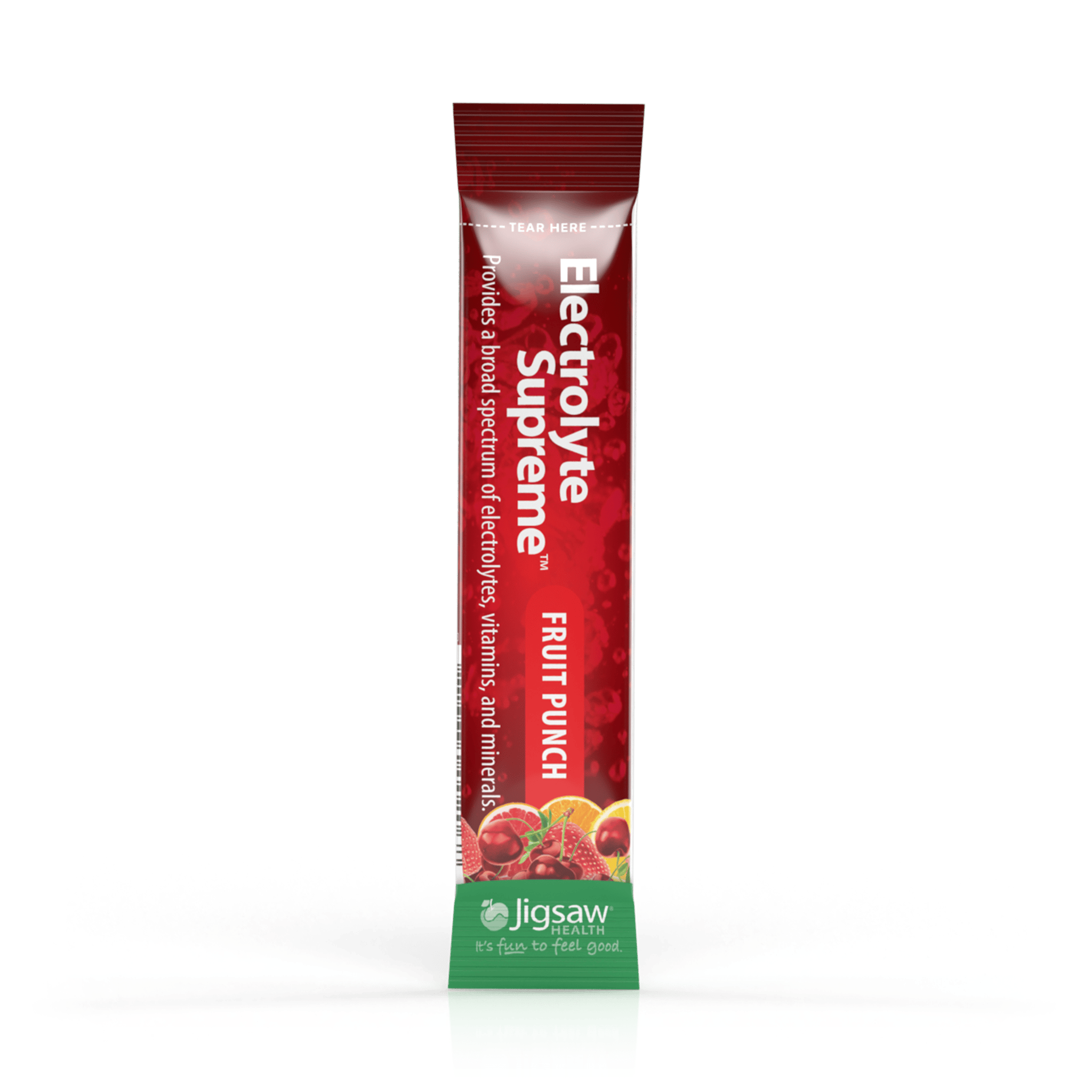 Jigsaw Electrolyte Supreme Fruit Punch packet