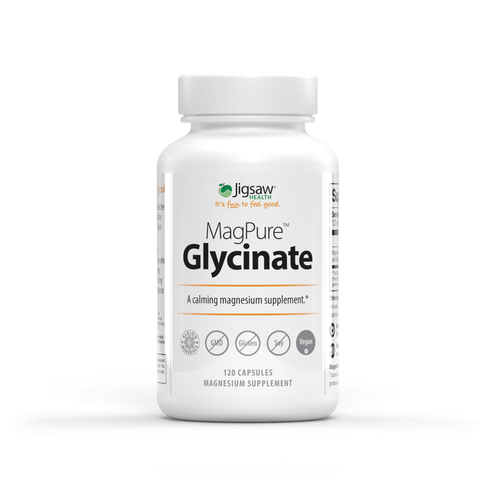 Jigsaw MagPure Glycinate bottle