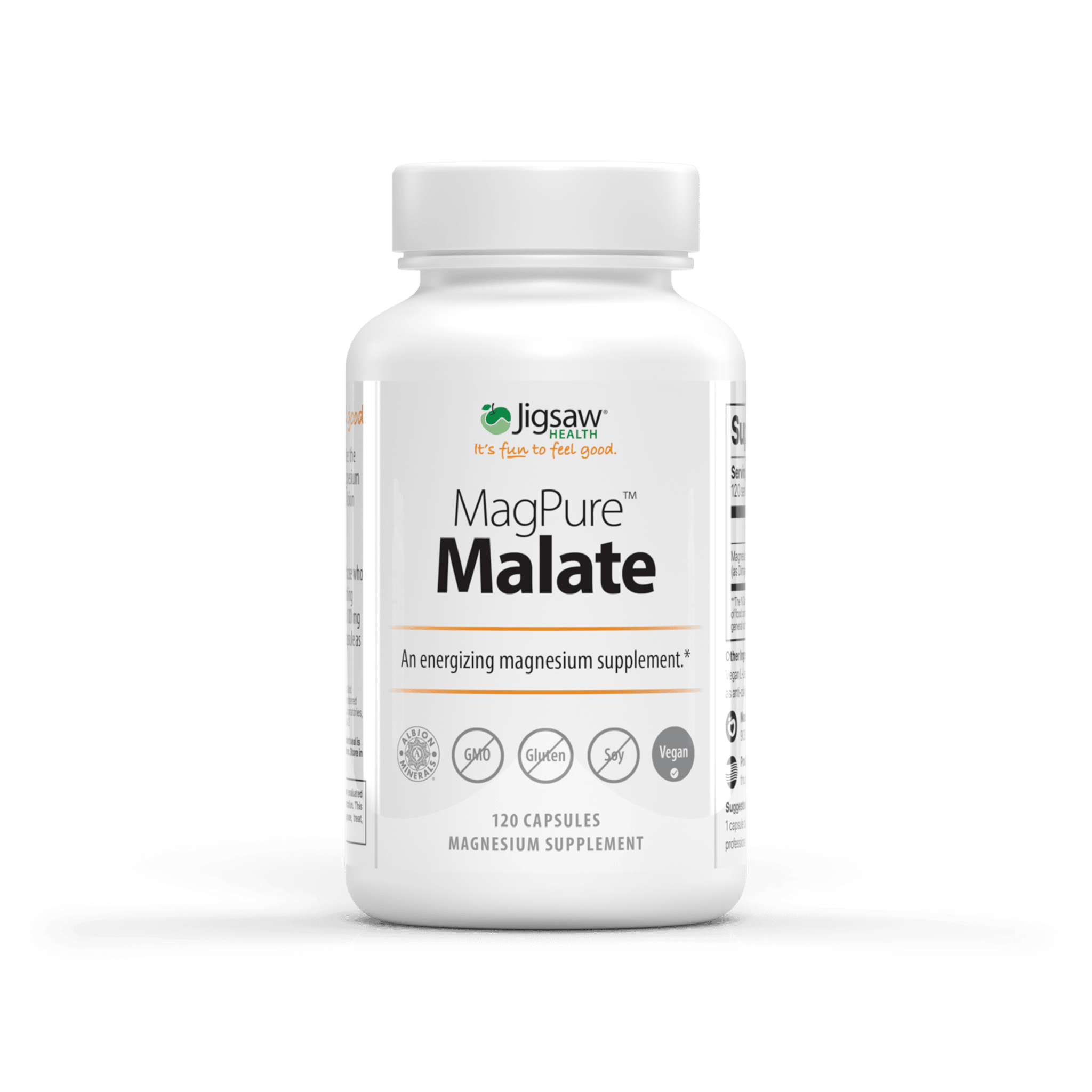  Featured Product Image for Jigsaw MagPure™ - Magnesium Malate (Energy Boost)