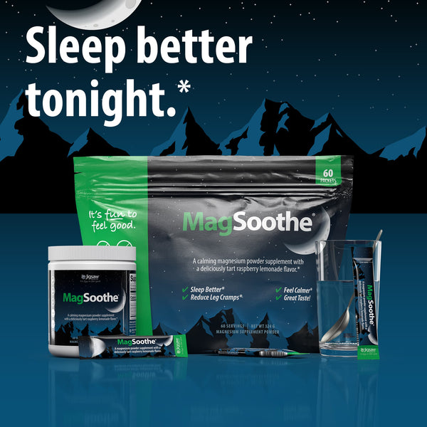 Sleep better Tonight. Jigsaw MagSoothe family image 
