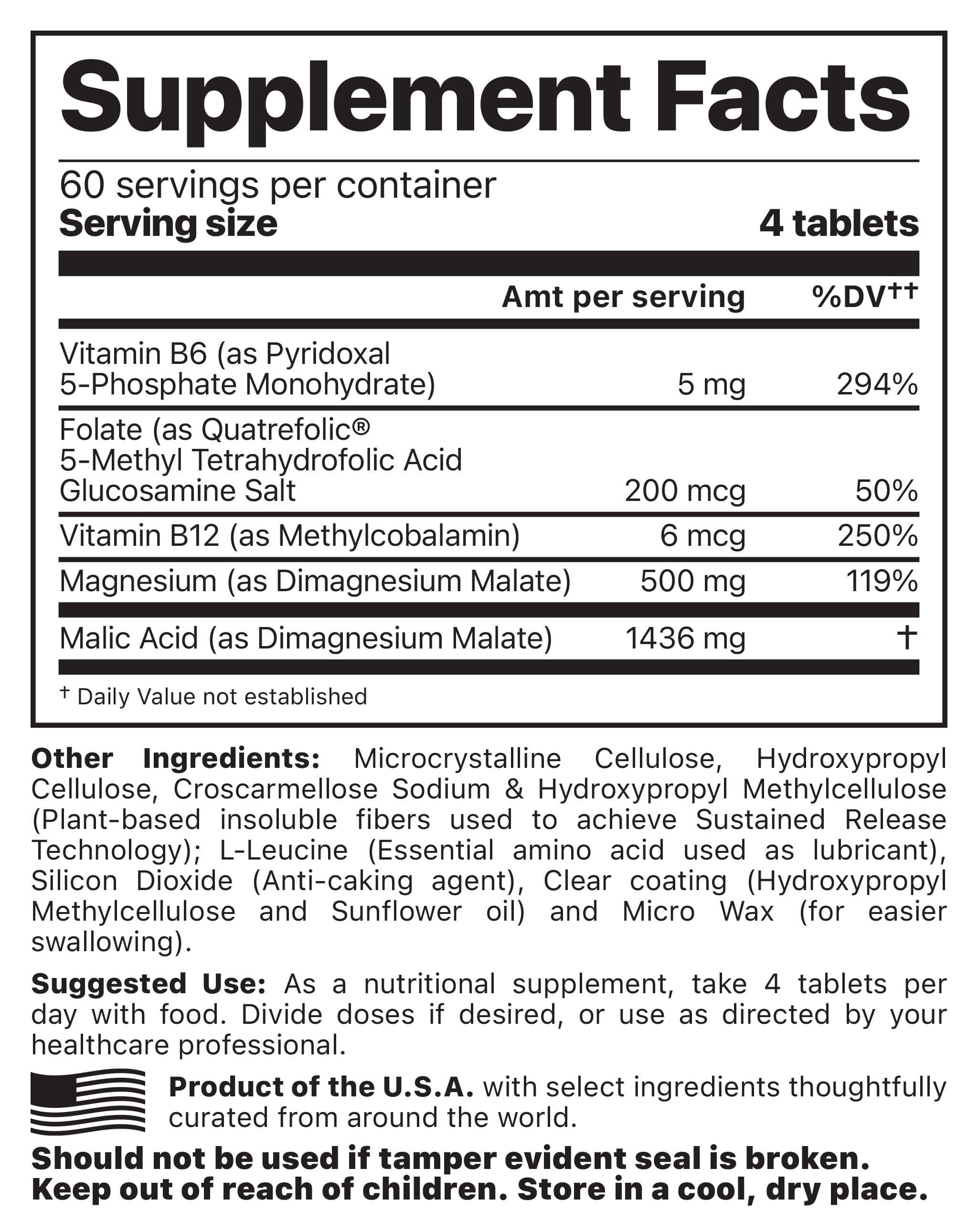 Supplement Facts Image