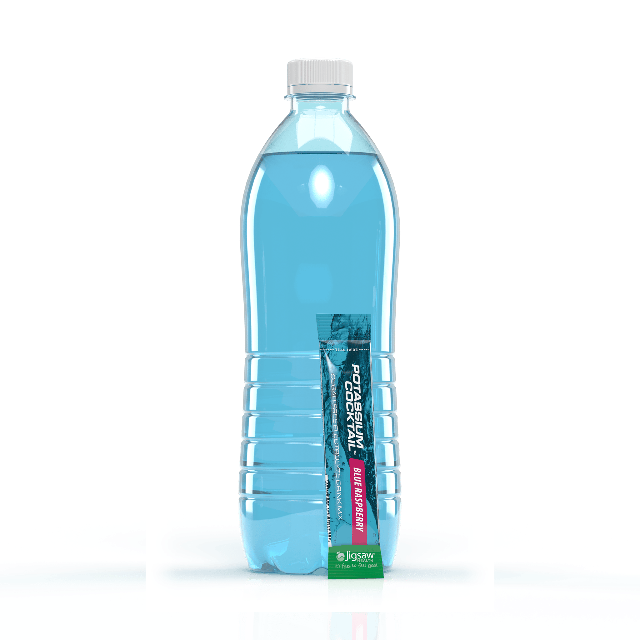 Jigsaw Potassium Cocktail Blue Raspberry packet 