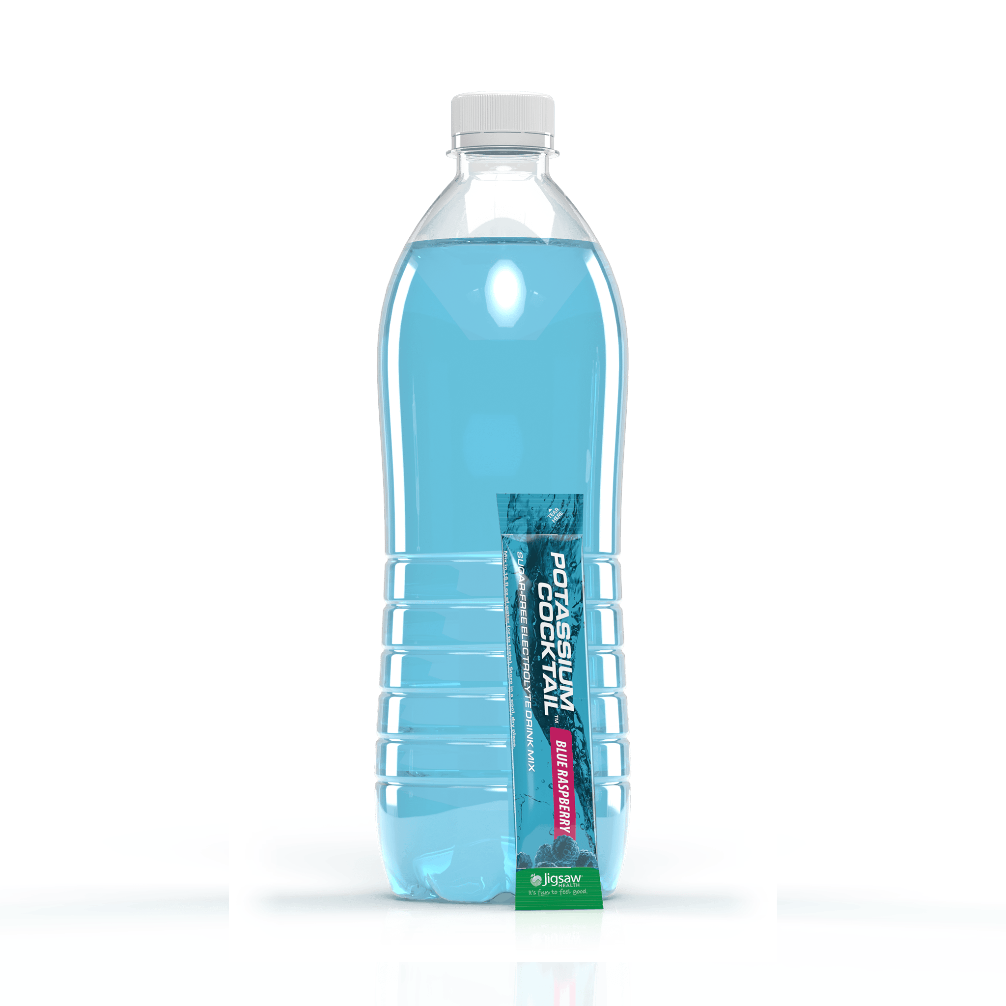 Pickleball Cocktail Blue Raspberry Jigsaw Pickleball Cocktail® | Potassium Electrolyte Drink | Sugar-Free