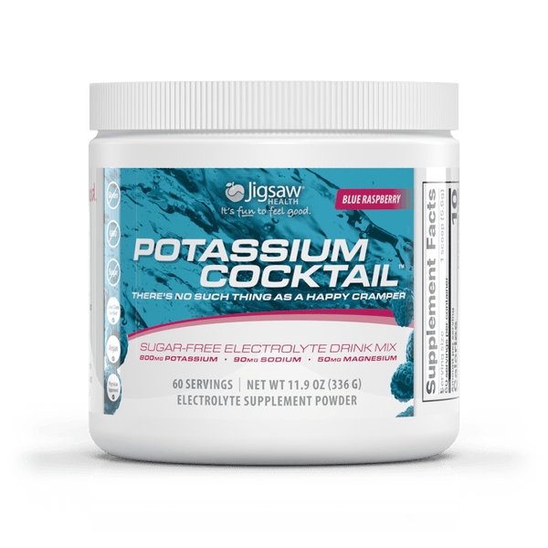 Jigsaw Potassium Cocktail™ Blue Raspberry (jars) - 60 Servings