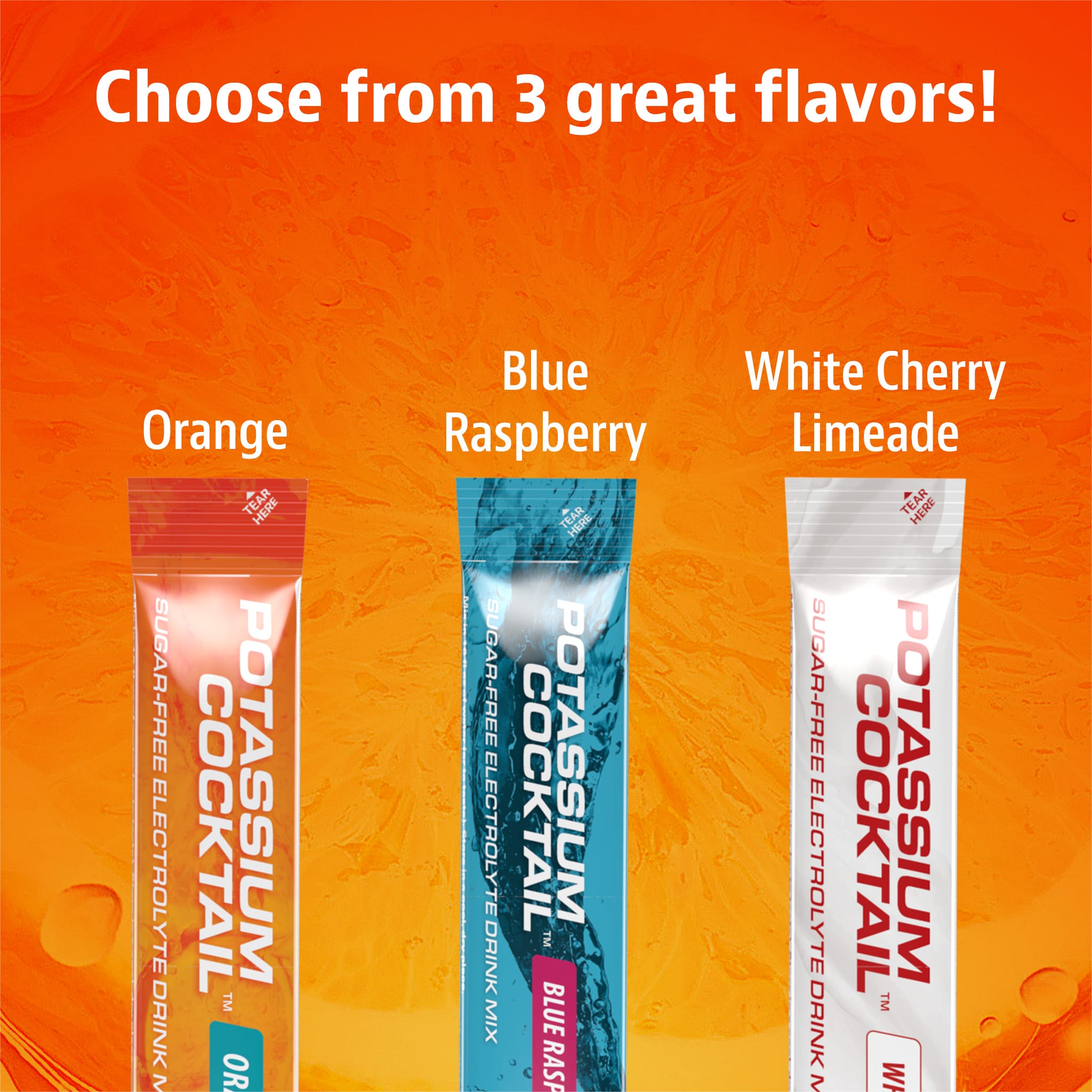 Jigsaw Potassium Cocktail™Orange Packets - View 9
