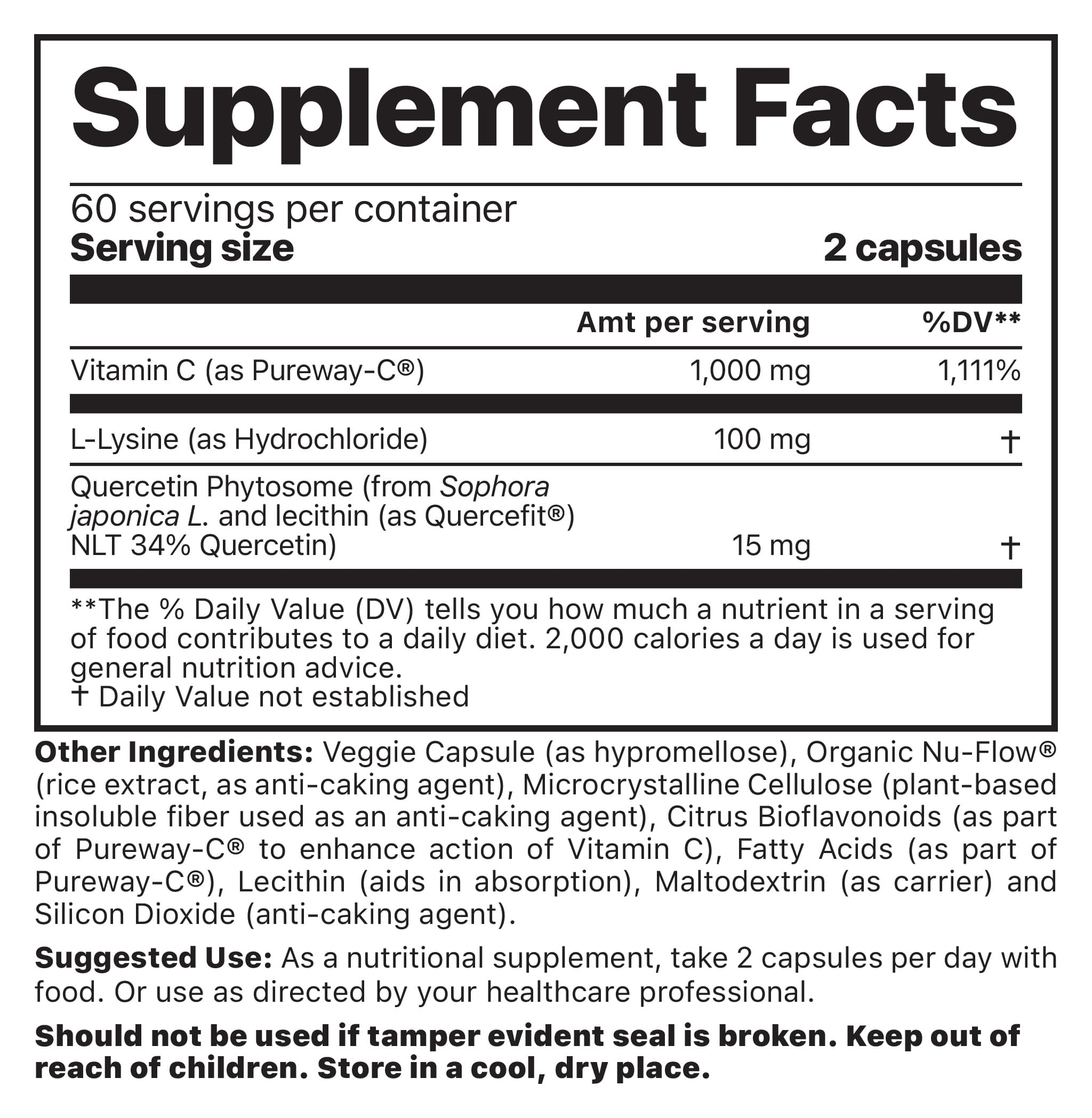 Supplement Facts image